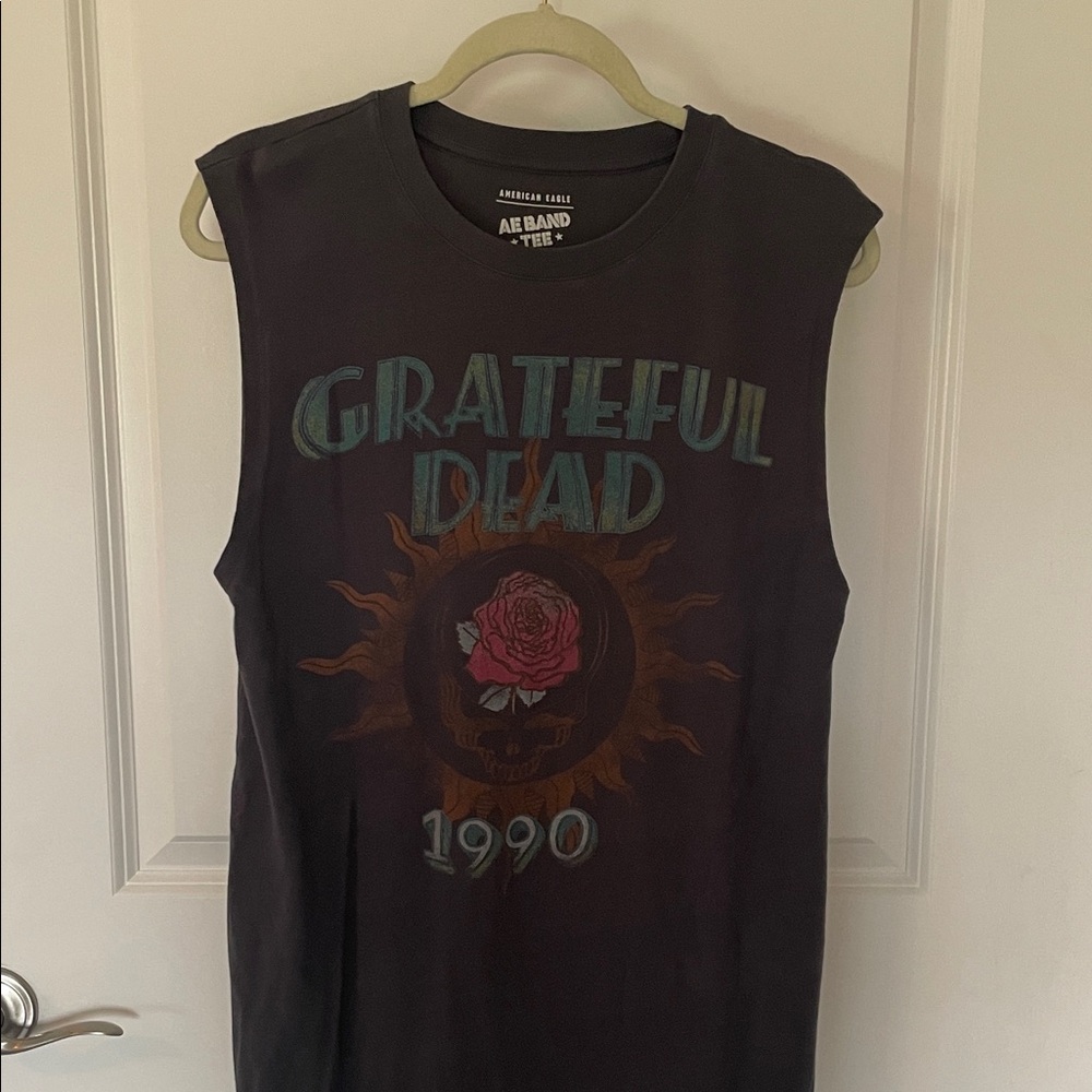 American Eagle Outfitters Black Graphic Tee